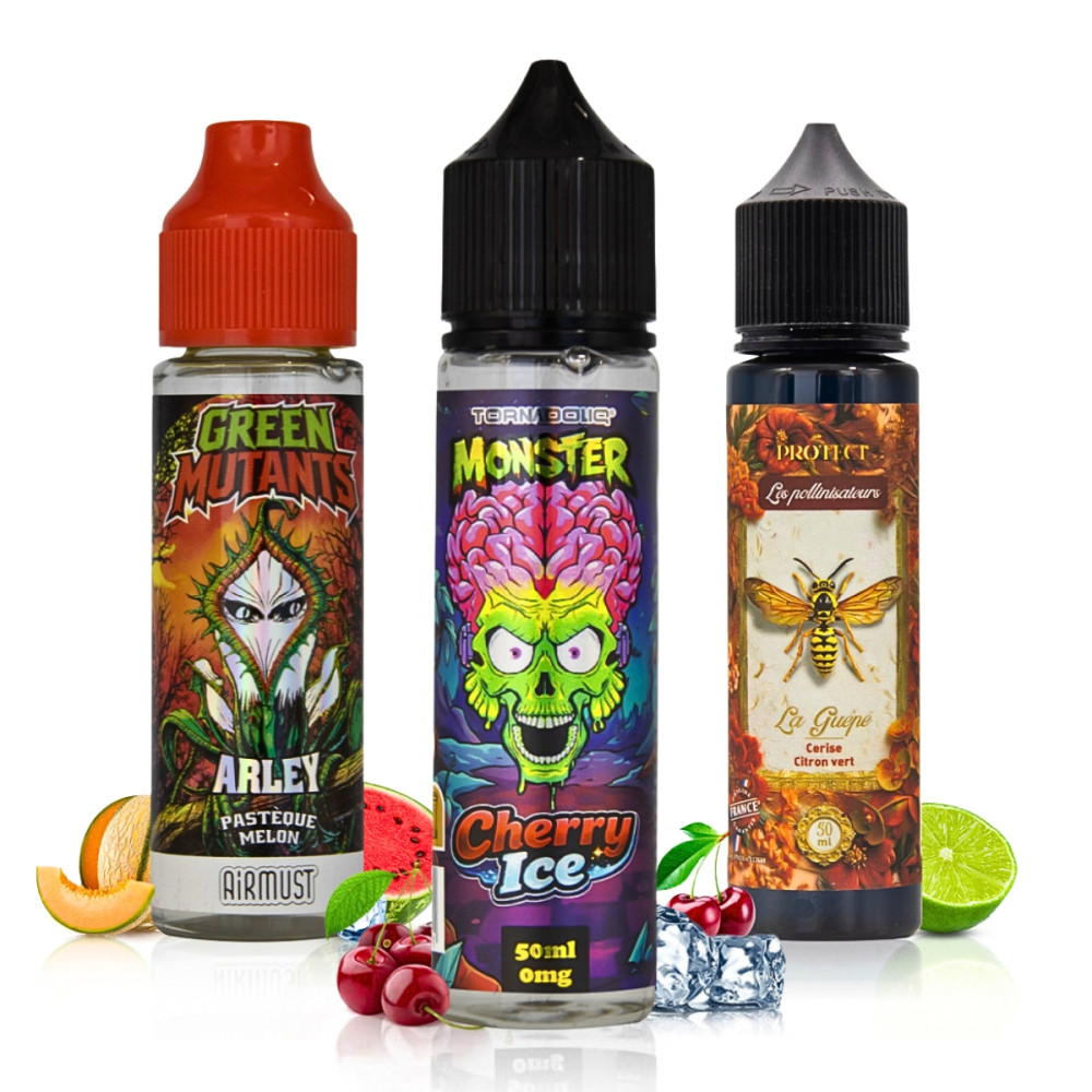 Pack e-liquides du mois