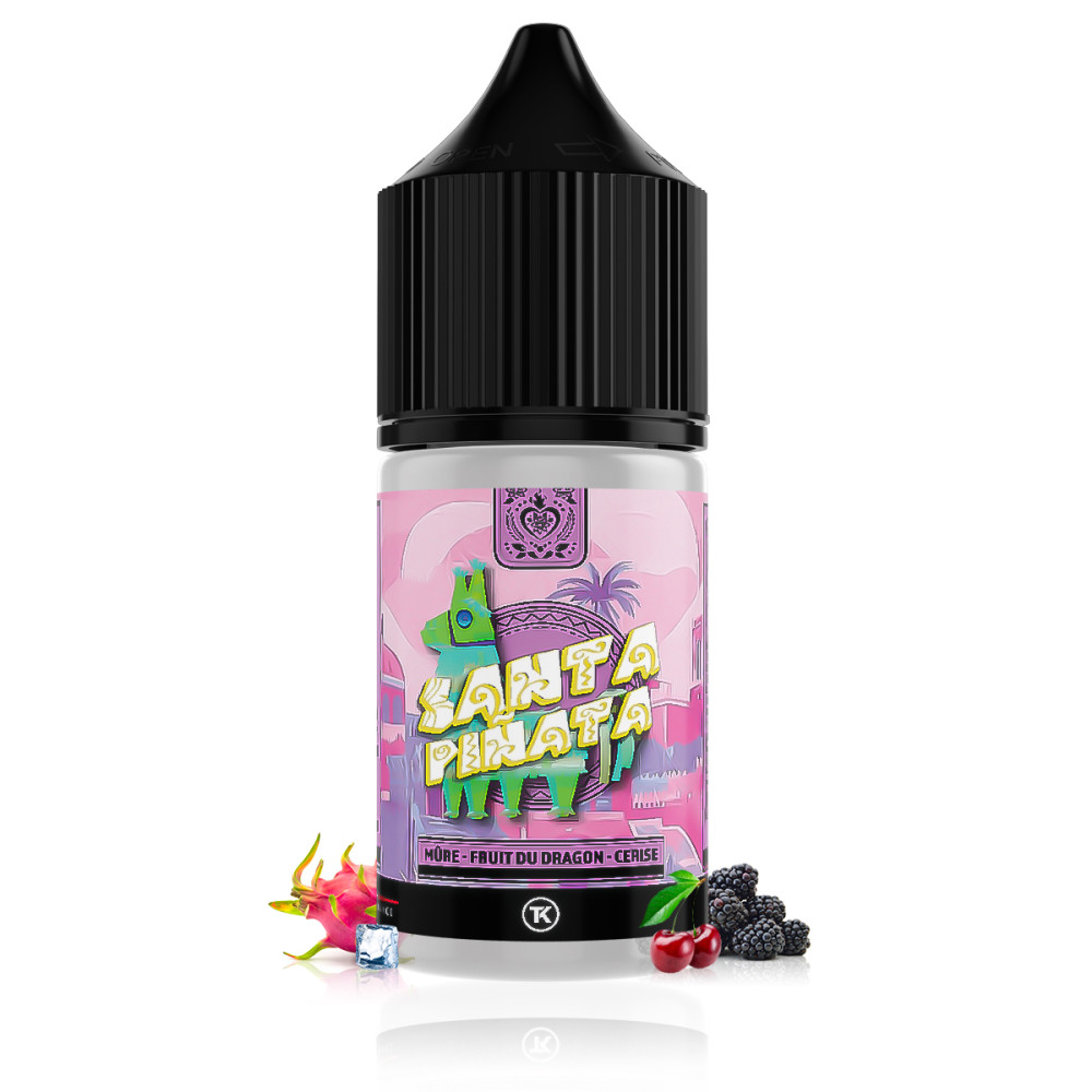 Concentré Mûre Fruit du Dragon Cerise 30ml - Santa Pinata