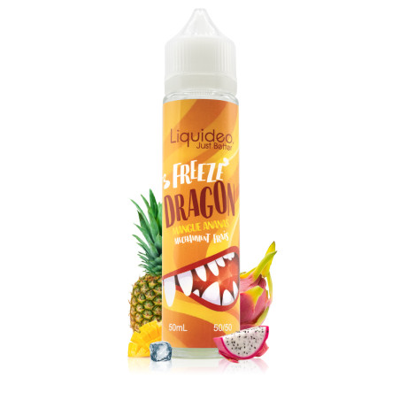 E-liquide Freeze Dragon Ananas Mangue 50ml - Liquideo