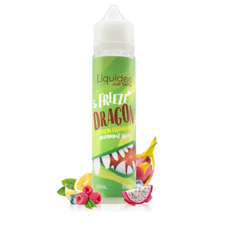 E-liquide Freeze Dragon Framboise Citron 50ml - Liquideo
