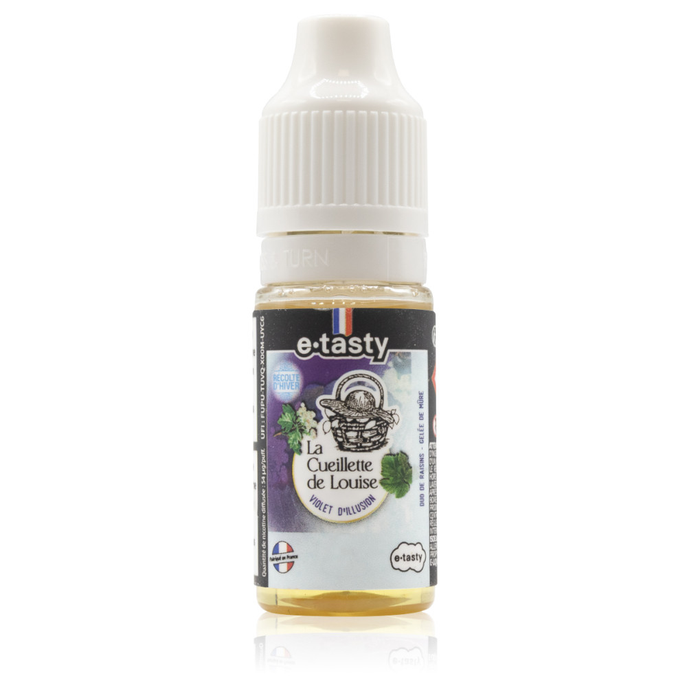 E-liquide Violet d'Illusion Frais 10ml La Cueillette de Louise - E.Tasty