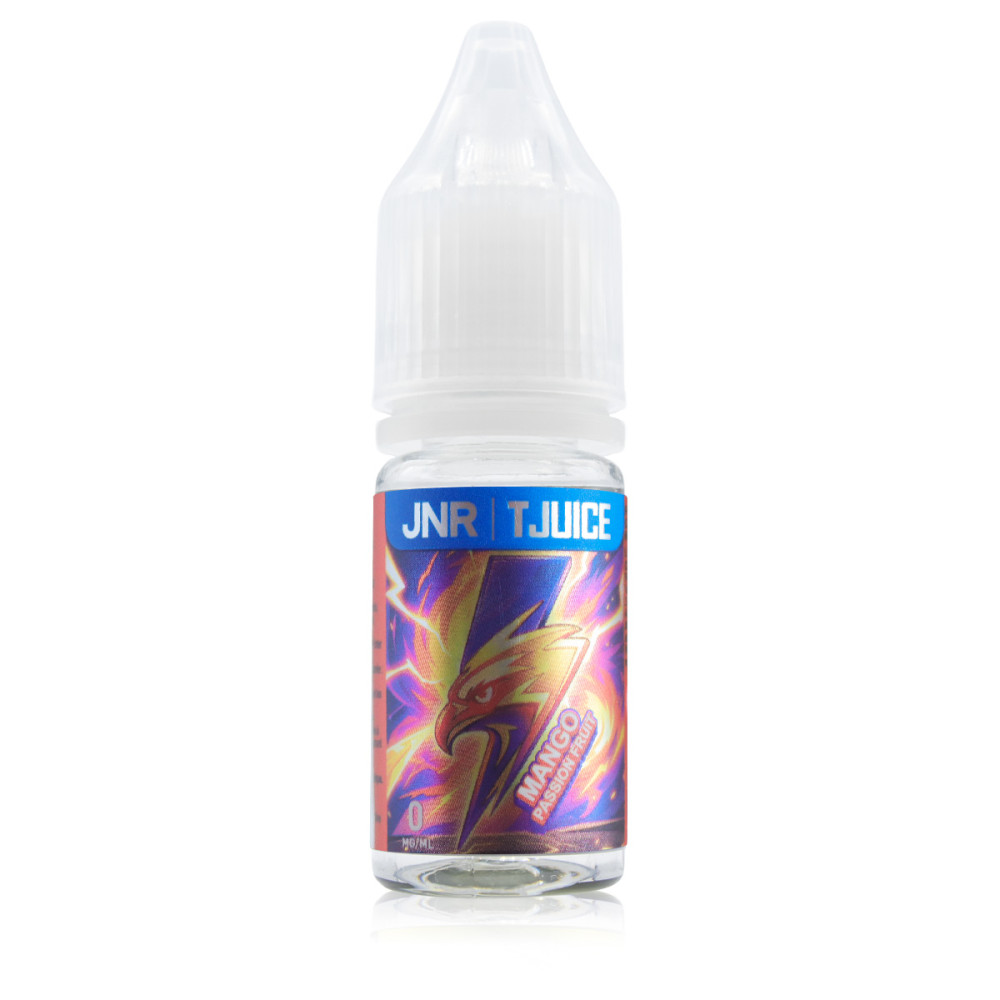E-liquide Mango Passion Fruit 10ml Sel de Nicotine - JNR x T-Juice