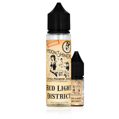 E-liquide Red Light District 50ml MoonShiners - Le French Liquide