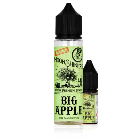 E-liquide Big Apple 50ml MoonShiners - Le French Liquide