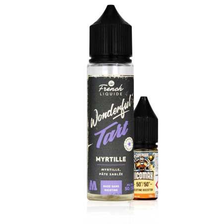 E-liquide Myrtille 50ml Wonderful Tart - Le French Liquide