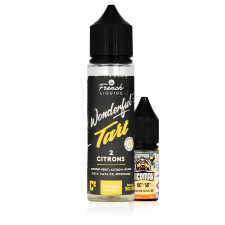 E-liquide 2 Citrons 50ml Wonderful Tart - Le French Liquide
