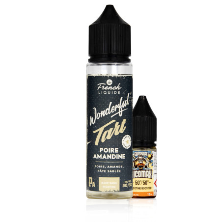 E-liquide Poire Amandine 50ml Wonderful Tart - Le French Liquide