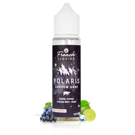 E-liquide Shadow Drop 50ml Polaris - Le French Liquide