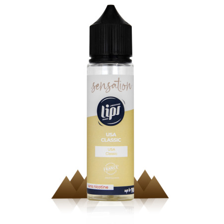 E-liquide USA Classic 50ml Sensation - Le French Liquide