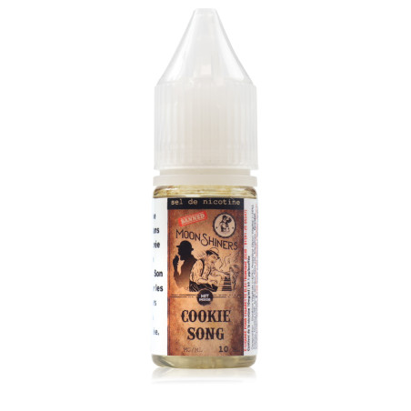 E-liquide Cookie Song Sel de Nicotine MoonShiners - Le French Liquide