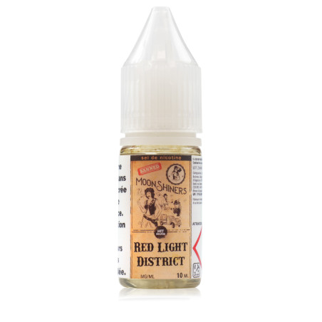 E-liquide Red Light District Sel de Nicotine MoonShiners - Le French Liquide
