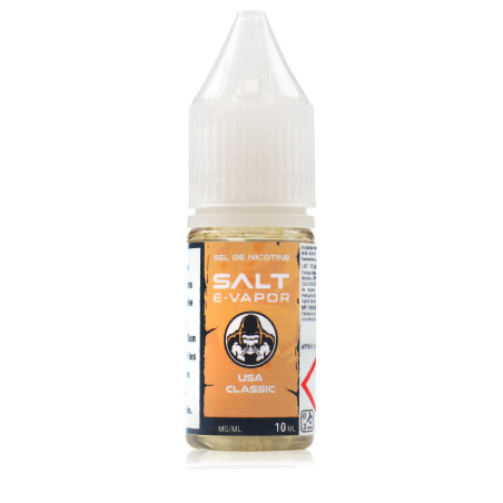 E-liquide USA Classic Sel de Nicotine - Le French Liquide