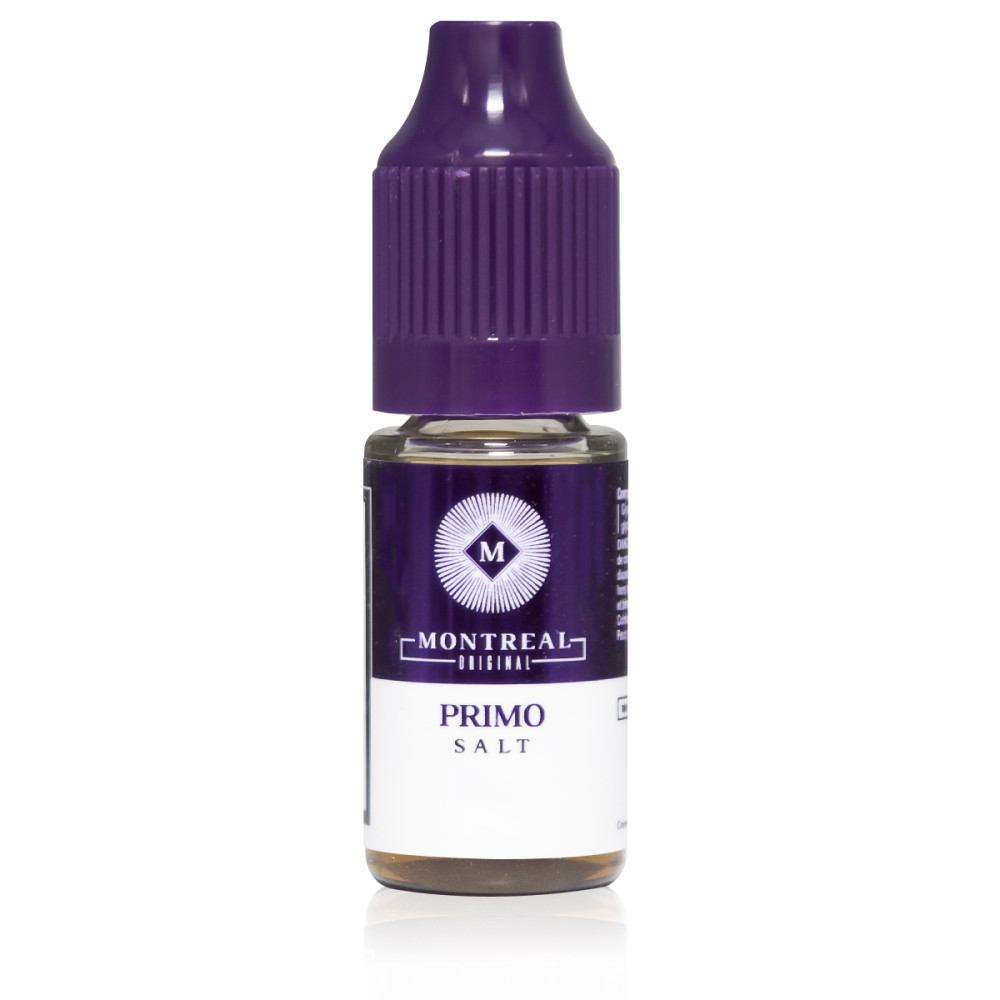 E-liquide Primo 10ml Sel de Nicotine - Montreal Original