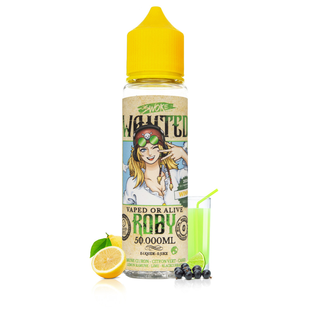 E-liquide Roby 50ml Wanted - Swoke